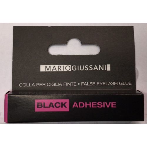 MARIO GIUSSANI BLACK ADHESIVE COLLA...